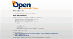 Desktop Screenshot of open.itsme247.com
